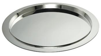 Round serving tray in silver plated - Ercuis